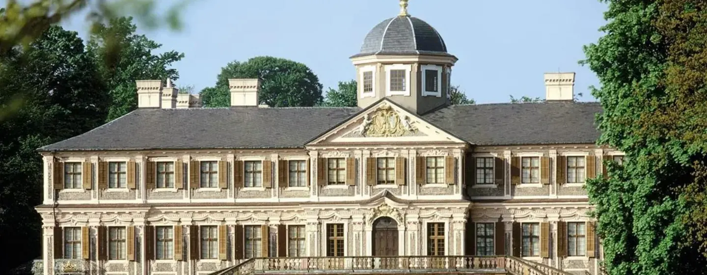 photo: Staatliche Schlösser und Gärten Baden-Württemberg, Arnim Weischer Rastatt Favorite Palace, entire site